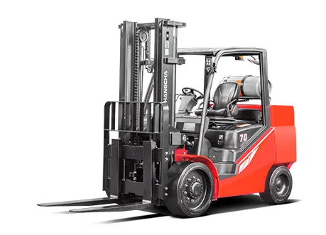 Chariot élévateur au propane Hangcha à pneus cushion 13 500-15 500 lbs - vue 1