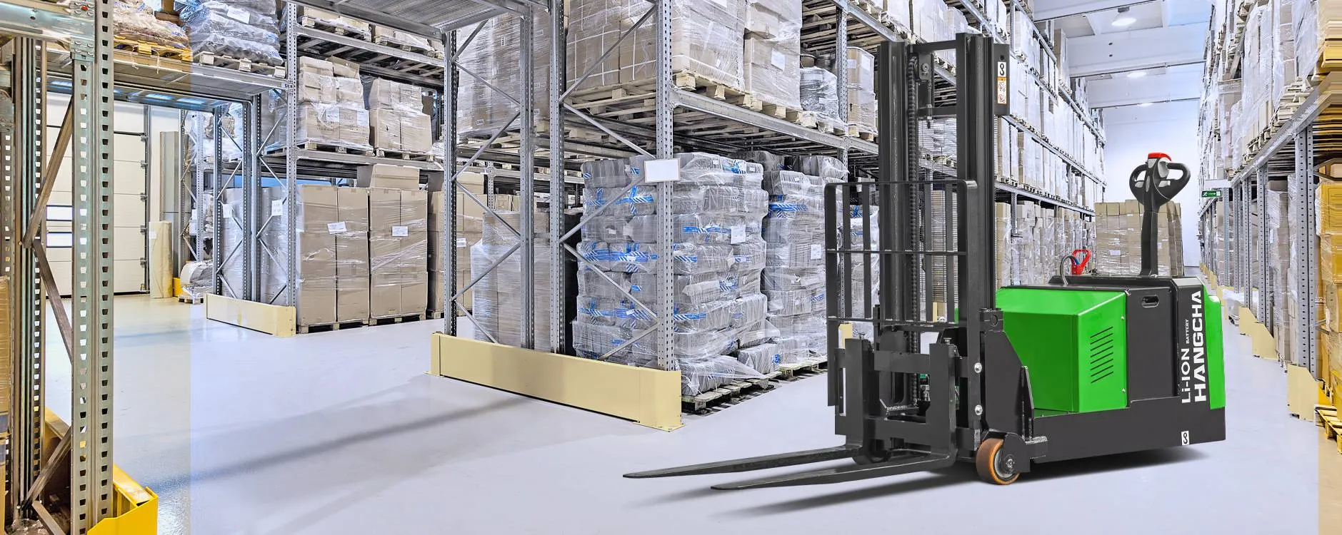 Hangcha Industrial Walkie Counterbalanced Stacker 2,000-4,000 lbs - view 1