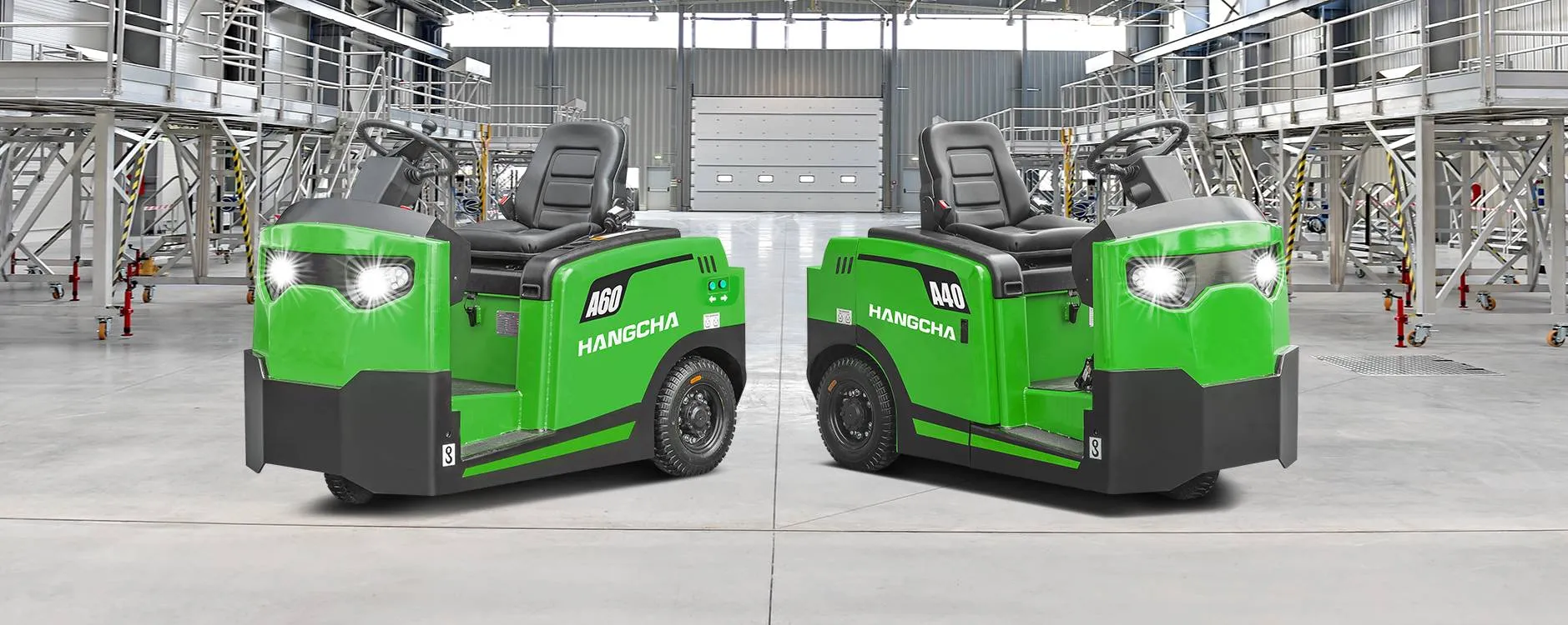 Tracteur de remorquage électrique Hangcha (conducteur assis) 4 500-13 500 lbs - vue 1
