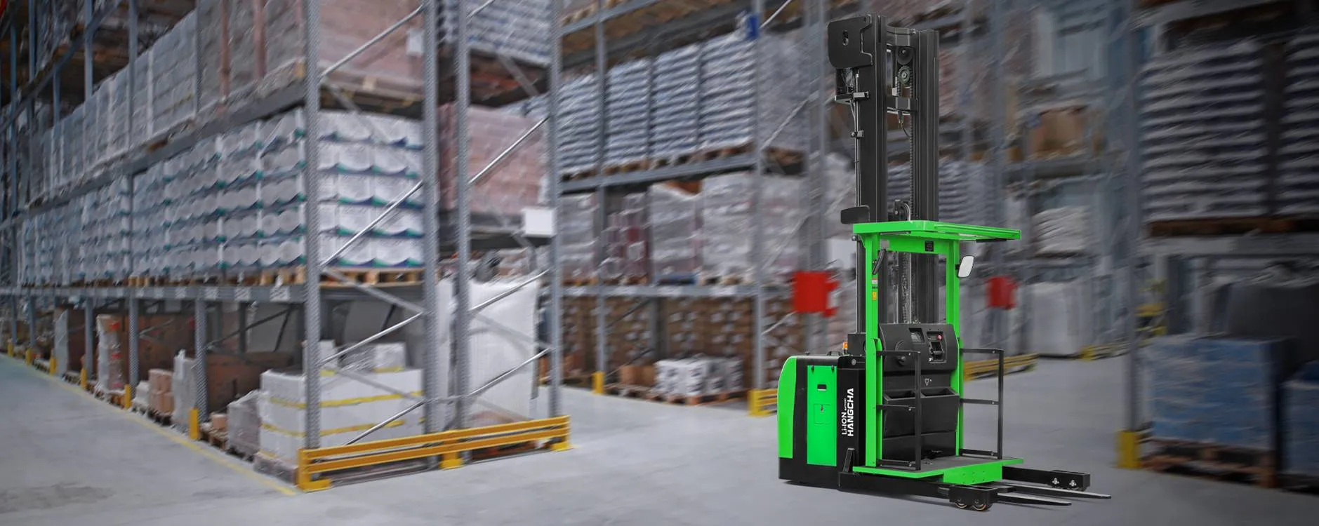 Préparateur de commandes Hangcha à longerons 3 000 lbs - vue 1